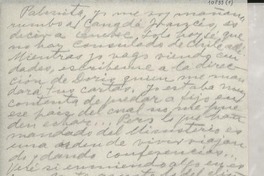 [Carta] [a] Palma Guillén