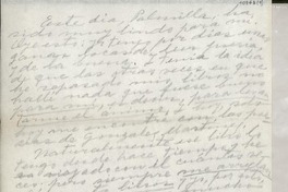 [Carta] [a] Palma Guillén