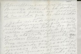 [Carta] [a] Palma Guillén