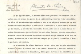 [Carta] 1948 nov., Mérida, Yuc., [México] [a] Gabriela Mistral