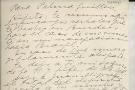 [Carta] mayo 21, Bordeaux, [Francia] [a] Palma Guillén