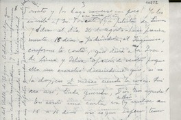 [Carta] [a] Gabriela Mistral