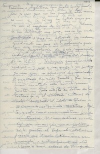 [Carta] [a] Gabriela Mistral