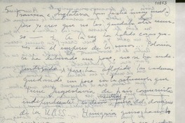 [Carta] [a] Gabriela Mistral