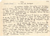 [Carta] 1934 abr. 17, Cartagena [España] [a] Gabriela Mistral