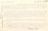 [Carta] 1945 dic. 15, Madrid [a] Gabriela Mistral