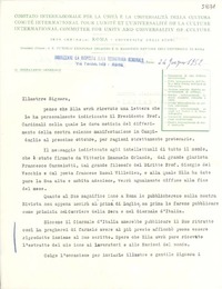 [Carta] 1952 giugno 24, Roma, [Italia] [a] Gabriela Mistral, Napoli
