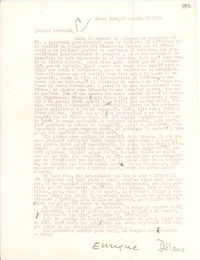 [Carta] 1949 jul. 16, Nueva York [a] Gabriela Mistral