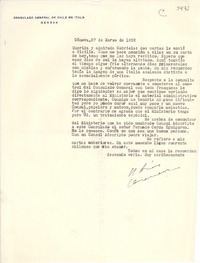 [Carta] 1952 mar. 27, Génova, [Italia] [a] Gabriela [Mistral]