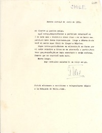 [Carta] 1952 abr. 2, Buenos Aires, [Argentina] [a] [Gabriela Mistral]