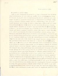 [Carta] 1951 ago. 14, [Santiago] [a] Gabriela Mistral