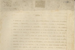 [Certificado para el cobro de los derechos de autor por Zacarías Gómez en nombre de Gabriela Mistral]