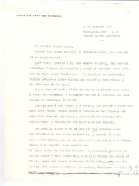 [Carta], 1974 oct. 1 Buenos Aires, Argentina <a> María Luisa Bombal