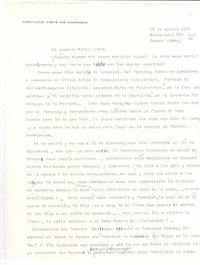 [Carta], 1974 ago. 26 Buenos Aires, Argentina <a> María Luisa Bombal