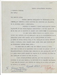 [Carta] 1955 feb. 3, Buenos Aires [a] Gabriela Mistral, New York