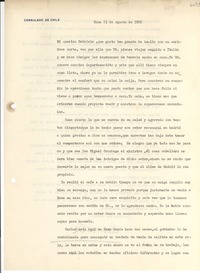 [Carta] 1933 ago. 21, Roma, [Italia] [a] Gabriela [Mistral]
