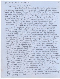[Carta], 1977 dic. Madrid, España <a> María Luisa Bombal