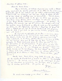 [Carta], 1978 feb. 15 Madrid, España <a> María Luisa Bombal