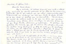 [Carta], 1978 feb. 15 Madrid, España <a> María Luisa Bombal