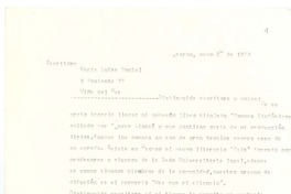 [Carta], 1978 may. 20 Osorno, Chile <a> María Luisa Bombal