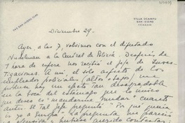 [Carta] [1953] dic. 29, San Isidro, [Argentina] [a] [Gabriela Mistral]