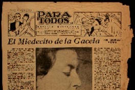 El miedecito de la gacela