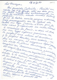 [Carta] 1955 sept. 24, Las Torcazas, [Chile] [a] Gabriela [Mistral]
