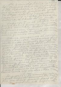 [Carta] [a] Carmela [Echeñique de Errázuriz]