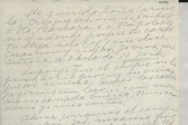 [Carta] [a] Carmela [Echeñique de Errázuriz]