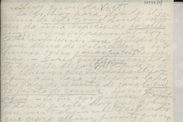 [Carta] [a] Victoria Ocampo