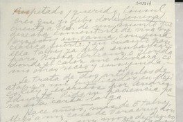 [Carta] [a] [Enrique Bustos]