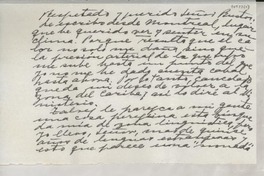 [Carta] [Montreal], [Canadá] [a] Enrique [Bustos]