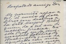 [Carta] [a] un editor