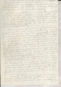 [Carta] [a] Delia del Carril y Pablo Neruda