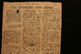 Un trencito con alma