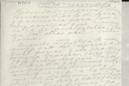 [Carta] jul. 16 [a] Alone