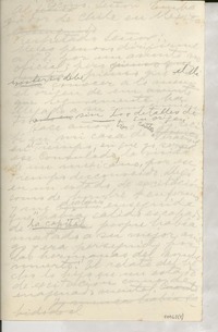 [Carta] [al] Embajador de Chile en México