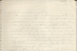 [Carta] [al] Ministro