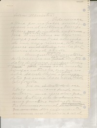 [Carta] [al] Ministro