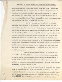 [Carta] Oxford, [Inglaterra] [a] Gabriela Mistral