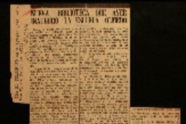 Nueva biblioteca que ayer inauguró la Escuela Olmedo