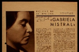 Gabriela Mistral