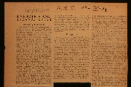 Una patria americana Chile