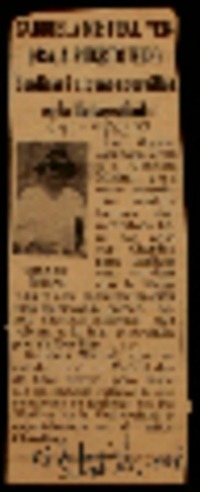 Gabriela Mistral vendrá a Puerto Rico explicará algunos cursillos en la Universidad.