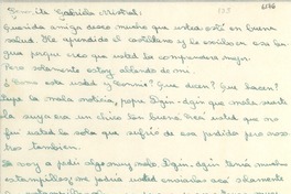 [Carta] [1944?], Buenos Aires, Argentina [a] Gabriela Mistral