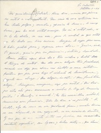 [Carta] 1944 oct. 3, [Puerto Rico] [a] Gabriela Mistral