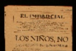 Los niños, no
