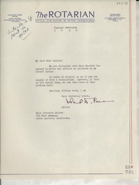 [Carta] 1948 Jan. 20, Chicago, [EE.UU.] [a] Consuelo Saleva, Santa Barbara, California, [EE.UU.]