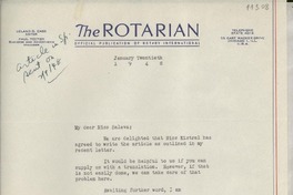 [Carta] 1948 Jan. 20, Chicago, [EE.UU.] [a] Consuelo Saleva, Santa Barbara, California, [EE.UU.]