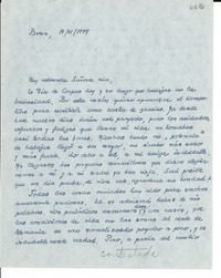 [Carta] 1949 jun. 19, Bonn, [Alemania] [a] [Gabriela Mistral]